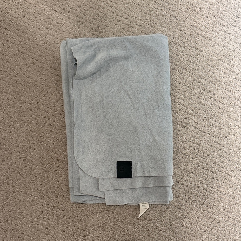 Lululemon Slate Blue Yoga Towel